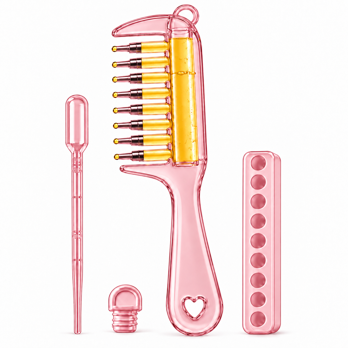 2-in-1 Hair Oil Applicator and Scalp Massager