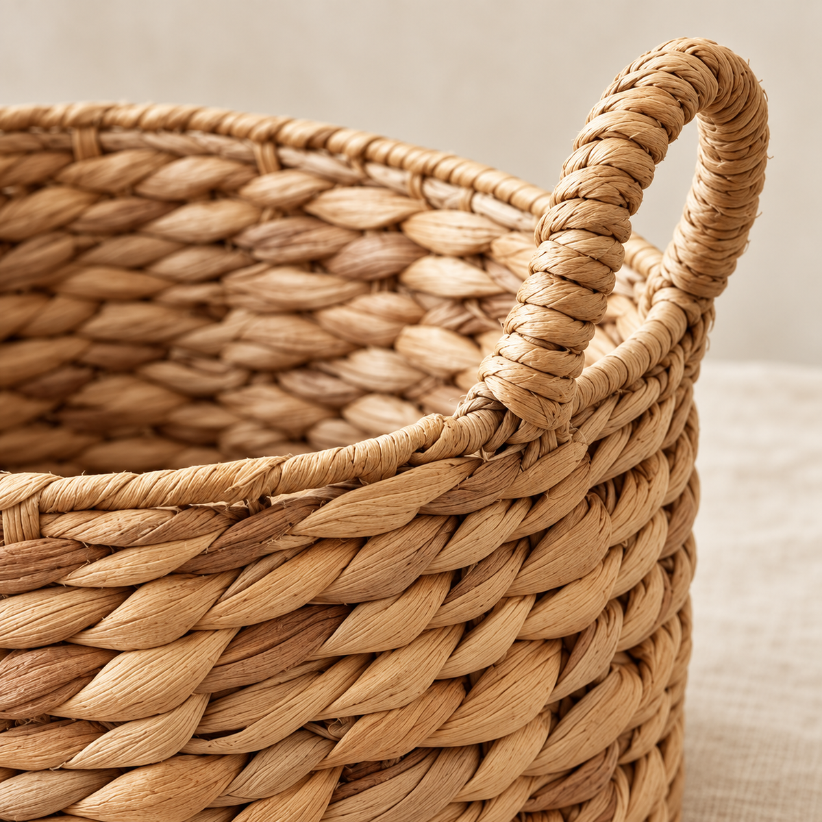 Natural Woven Storage Basket