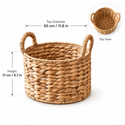 Natural Woven Storage Basket