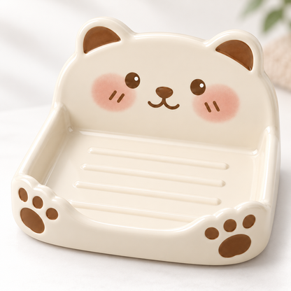 Cat-Shaped Kitchen Utensil & Lid Rest