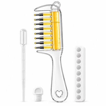 2-in-1 Hair Oil Applicator and Scalp Massager