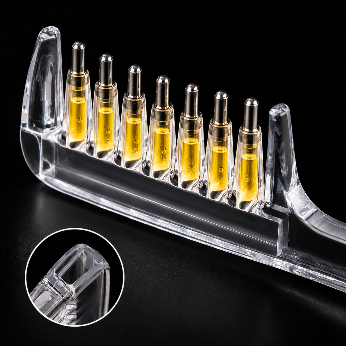 2-in-1 Hair Oil Applicator and Scalp Massager
